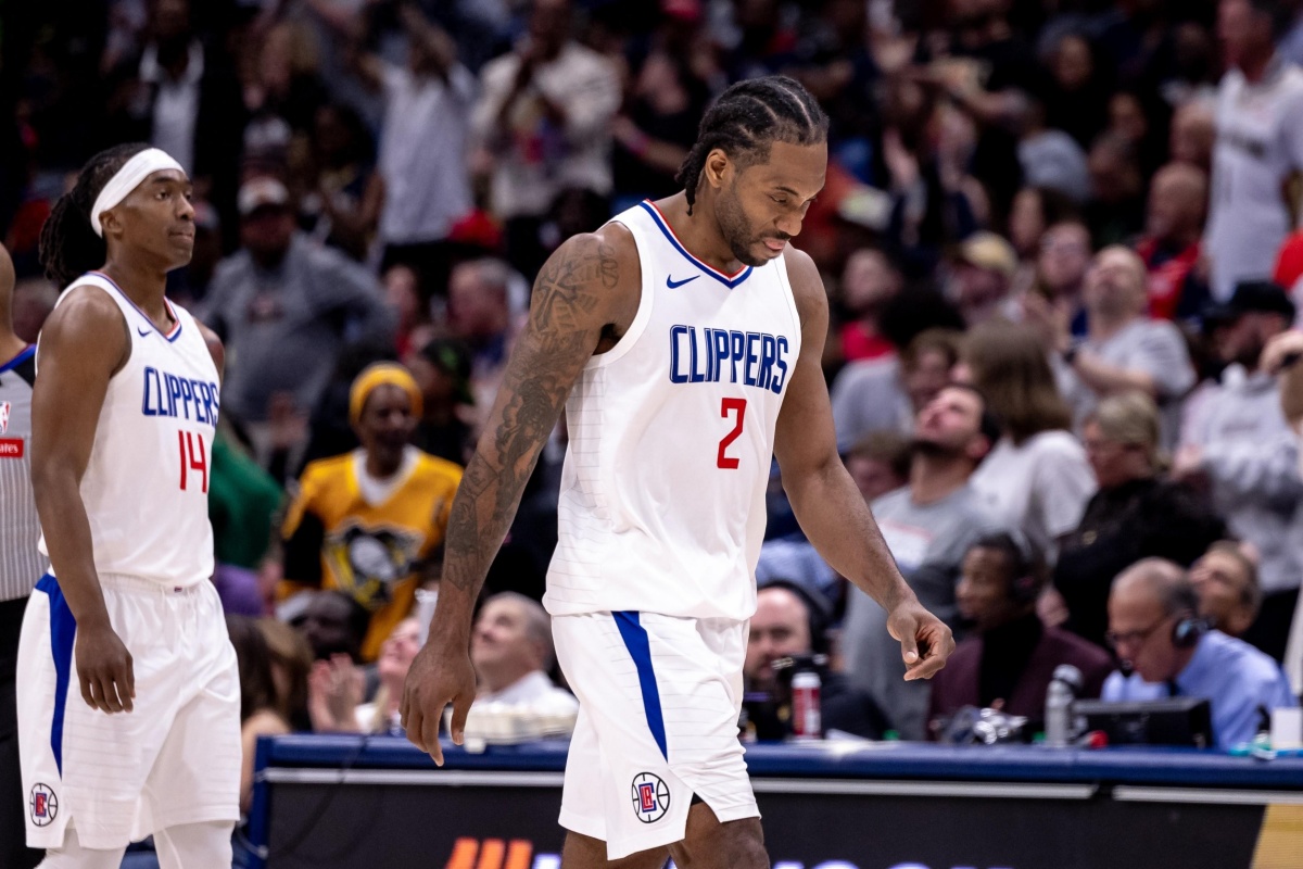 快船队险胜湖人，莱昂纳德独得分